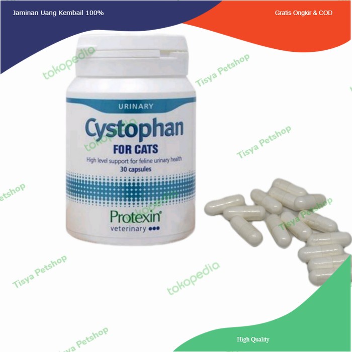 Cystophan Cystopan Ecer - Obat Susah Kencing Kucing Cat