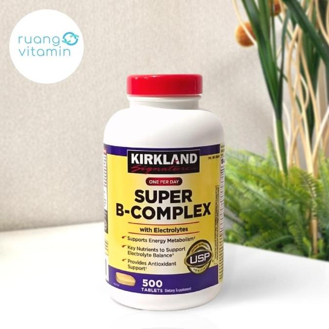 KIRKLAND SUPER B-COMPLEX ( 500 TABLETS) ---Terbaru---