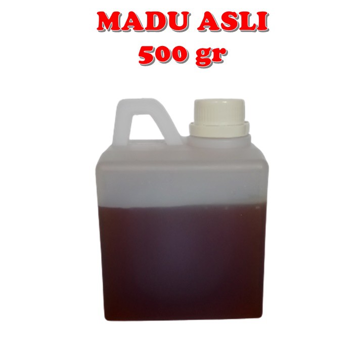 

MADU ASLI MADU MURNI MADU HUTAN ASLI ISI Pure Honey madu nusantara 500 GRAM / NO LABEL