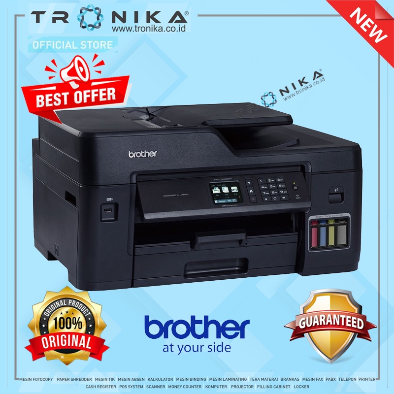 PRINTER ALL-IN-ONE | BROTHER T4500DW | ORIGINAL | GARANSI RESMI