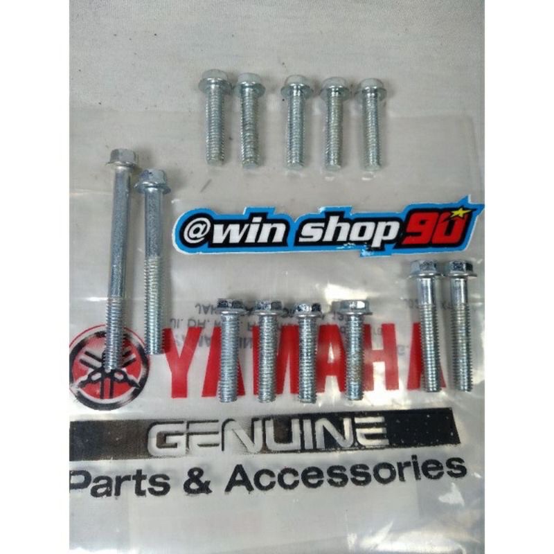 baut blok cvt / baut cover cvt YAMAHA MIO SPORTY MIO SMILE MIO SOUL KARBU 5TL ASSY