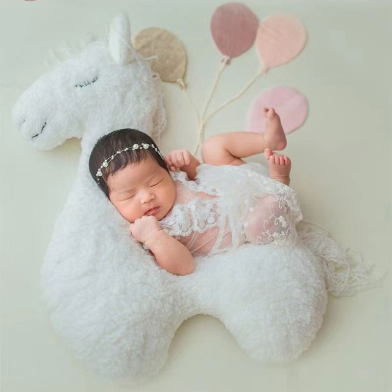 Mary Bantal Bayi Newborn Motif Kartun Untuk Properti Foto