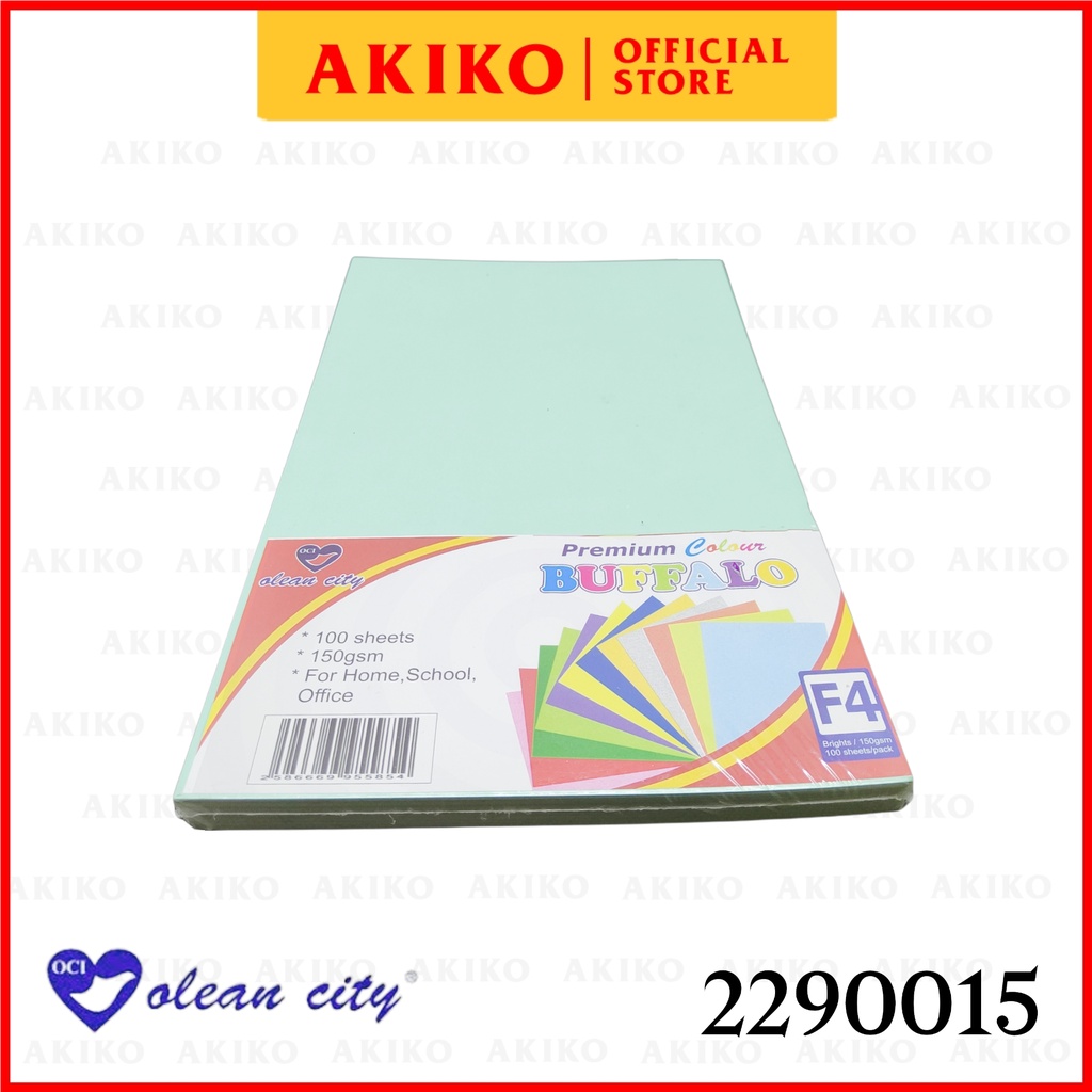 

Kertas Bufallo OCI Hijau Aquamarine