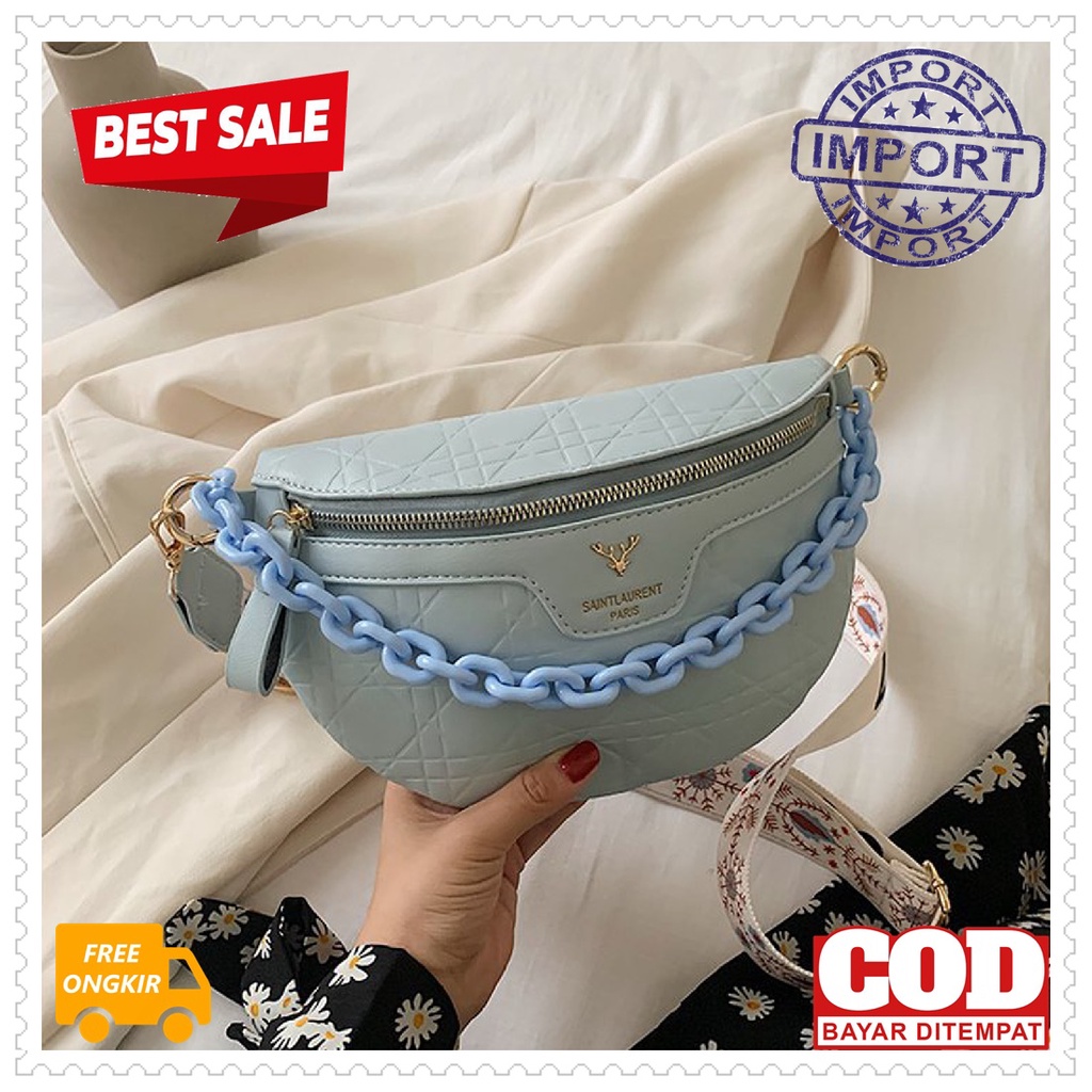TAS SELEMPANG WANITA IMPORT VB3095 PESTA BAHU SLINGBAG JINJING MURAH KONDANGAN BATAM JAKARTA KANTOR 