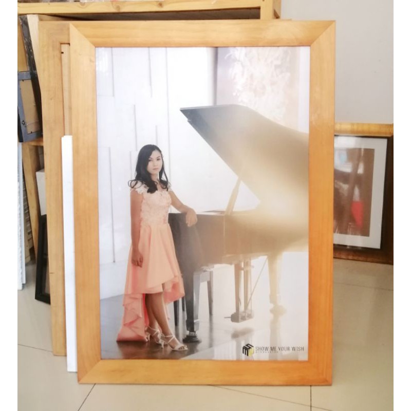 Bingkai Foto Frame Natural 40 x 60