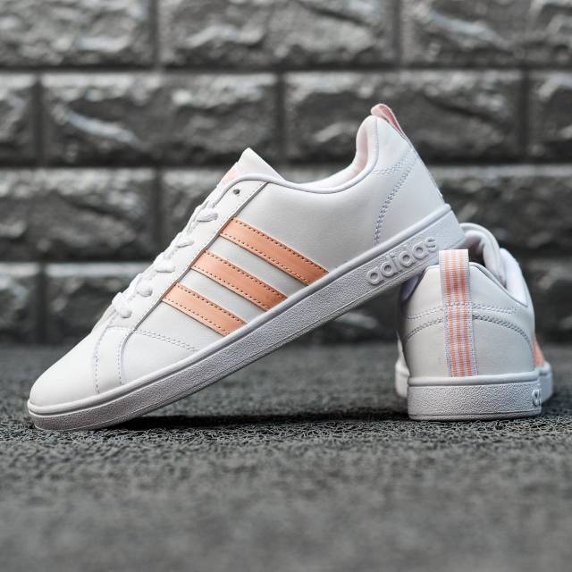 adidas neo advantage peach