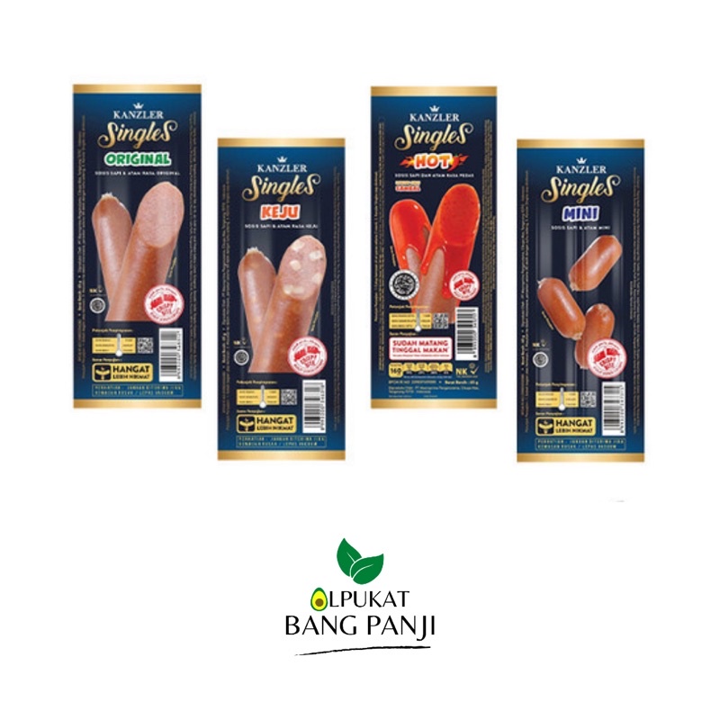 

ALPUKAT BANG PANJI - Sosis Kanzler Singles 65g