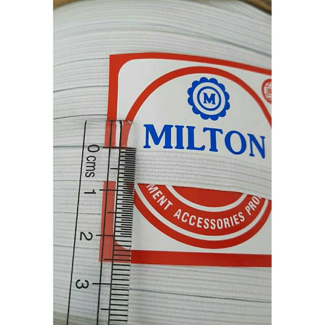 1 roll Karet Elastis Milton 3mm/4mm/6mm/8mm/10mm/ Karet Baby / Tali Karet MILTON