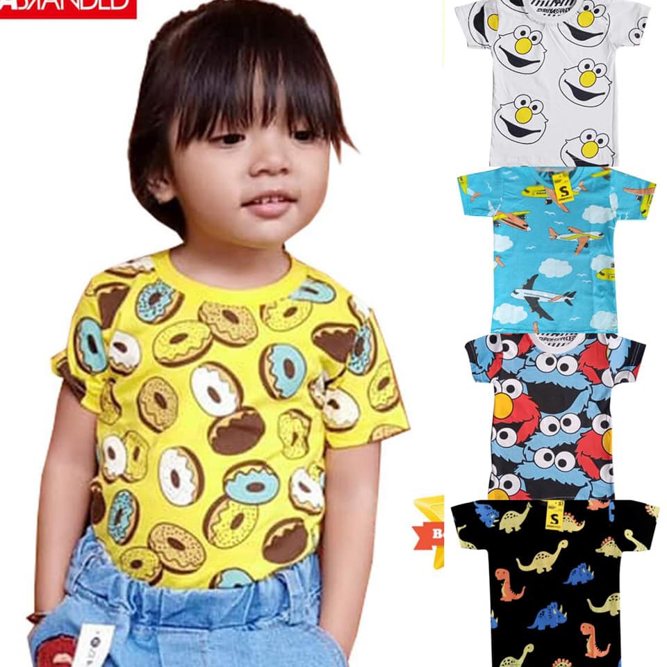  KAOS  ANAK FULLPRINT KAOS  PRINTED MOTIF ANAK BAJU ANAK 