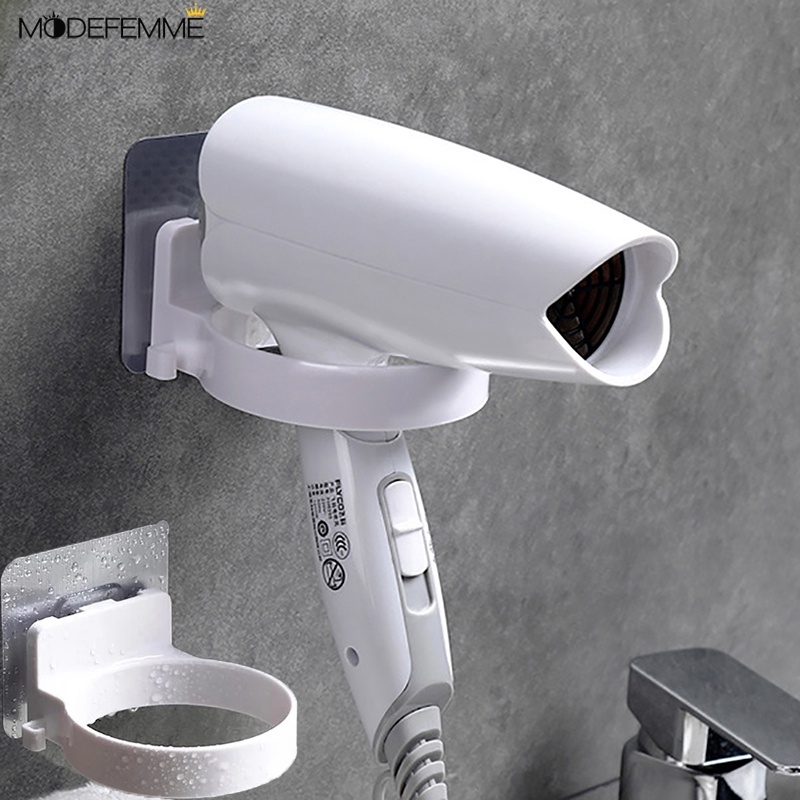 Braket Penyimpanan Hair Dryer Dengan Perekat Untuk Kamar Mandi