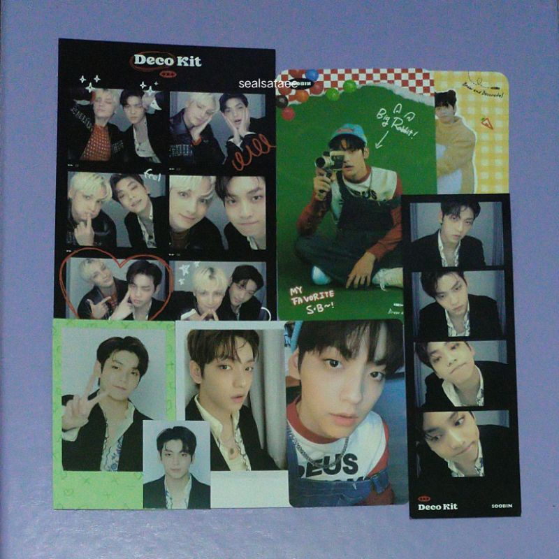 [ready stok] Deco kit txt • soobin set • hueningkai set