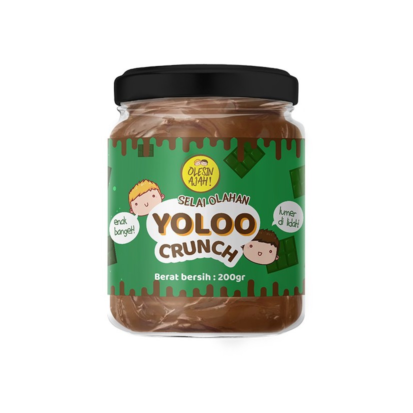 

Olesinajah Selai Yoloo - Rasa Milo / Coklat Crunch 200gr