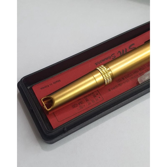 Lancing gold stainless korea/lancing sammora sm228/pen bekam dus hijau