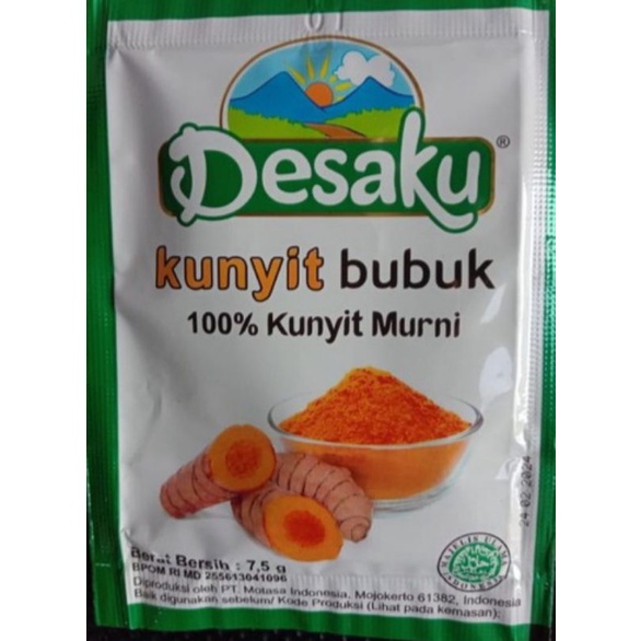 

Desaku Kunyit Bubuk Sachetan