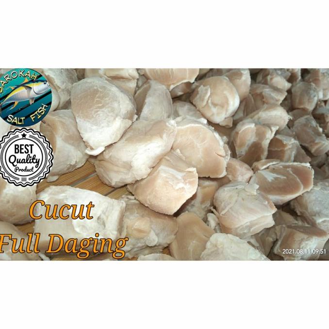 

[COD] Ikan Asin cucut potong super 1 kg [COD]