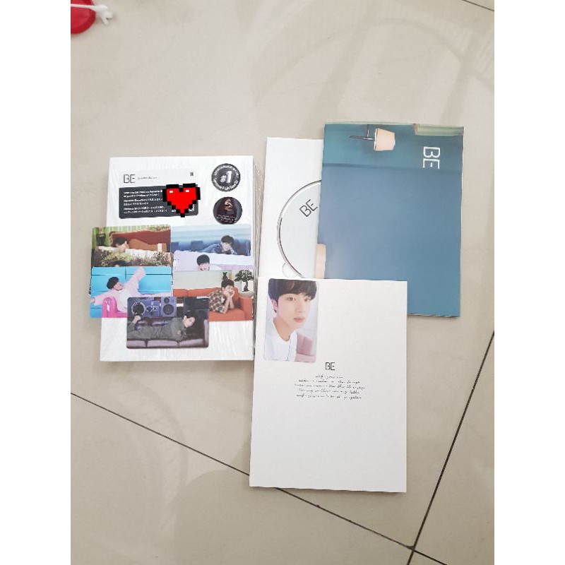 photocard pc jin seokjin be essential + BTS - Album BE Essential Edition