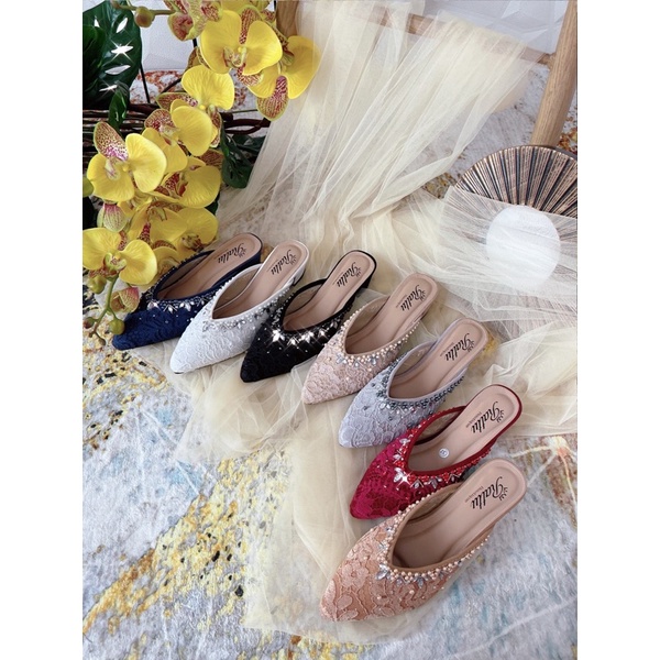 Termurah!!!! Heels wedding shoes 3cm farasya series / sepatu pengantin / wedding shoes / sepatu tunangan / sepatu wisuda / sepatu kondangan