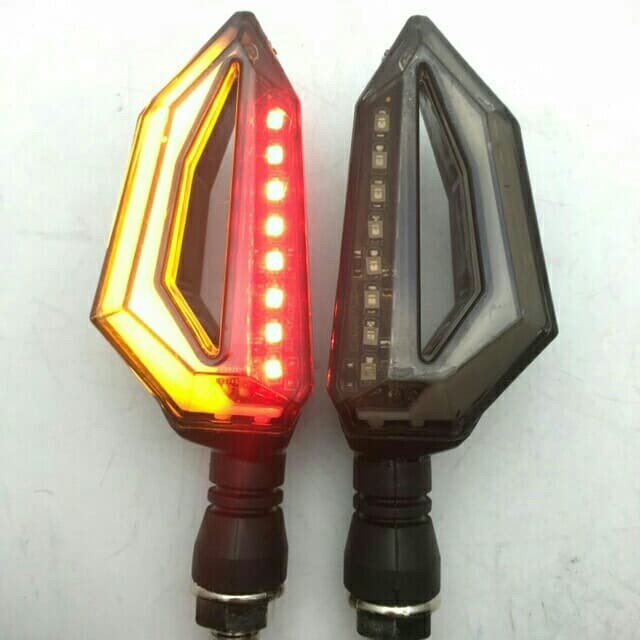 Lampu Sen Sein Variasi 2 warna running Universal Motor