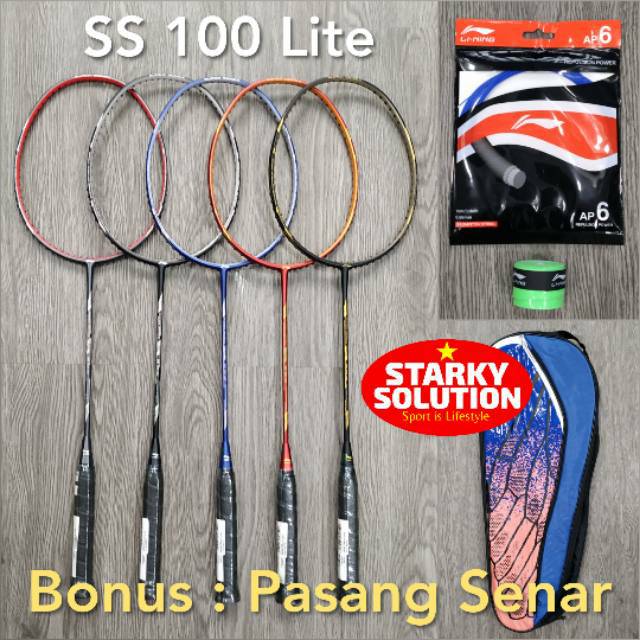 Lining SS100 SS 100 Lite Raket Bulutangkis Original