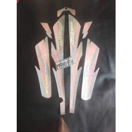 striping stiker sticker lis body bodi honda astrea grand grend impressa impresa 97 98 1997 1998 orig