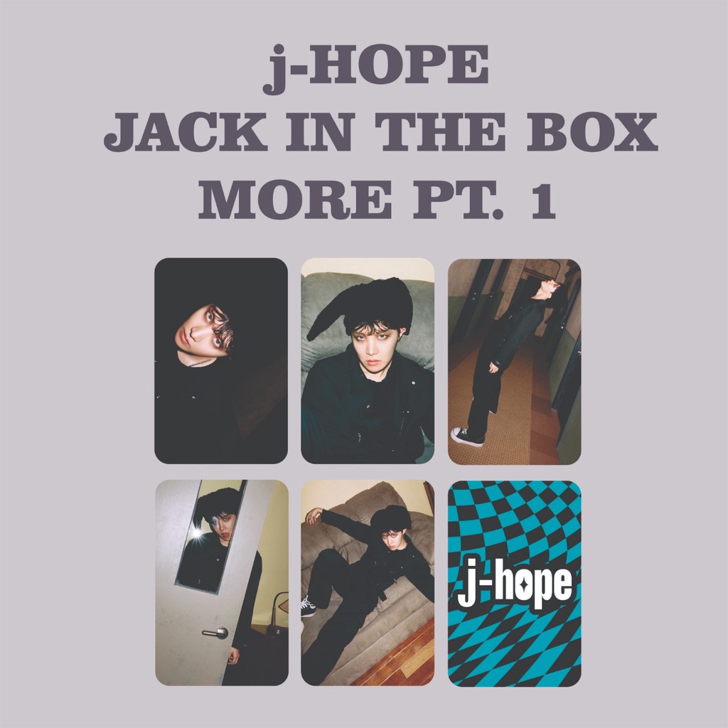 PHOTOCARD JHOPE ALBUM JACK IN THE BOX