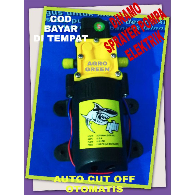 DINAMO SPRAYER POMPA ELEKTRIK Yellow Hiu