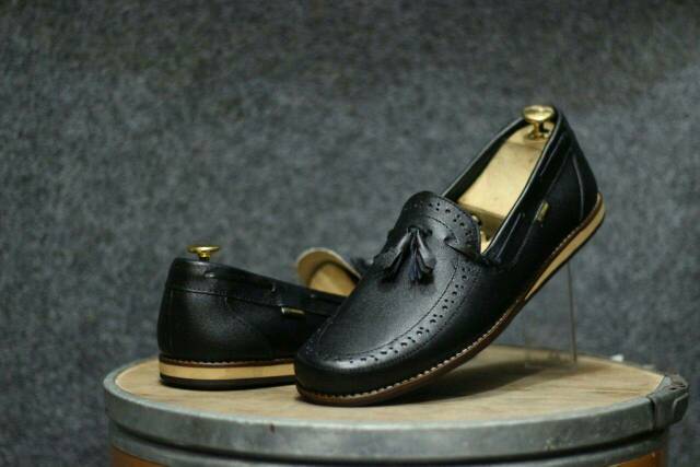 CEVANY DERROSA ORIGINAL SEPATU FORMAL KASUAL LOAFERS FULL KULIT ASLI SAPI TRENDY CASUAL FASHION