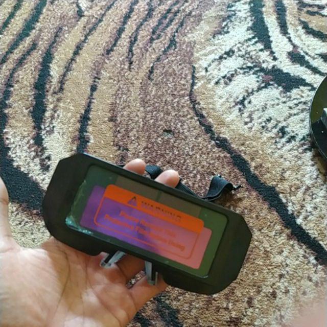 Original Kaca Mata Las Auto Dark Otomatis Gelap Dan Terang Sendiri