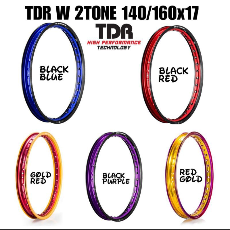Velg TDR 2 Tone 140 160 17