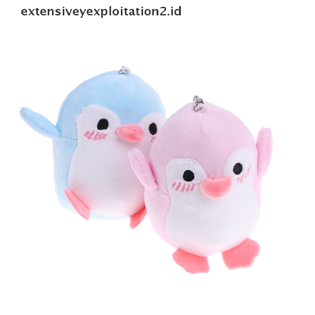 (Hotter) Gantungan Kunci Boneka Plush Pinguin 12cm Gantungan Kunci Mainan Bayi Anak