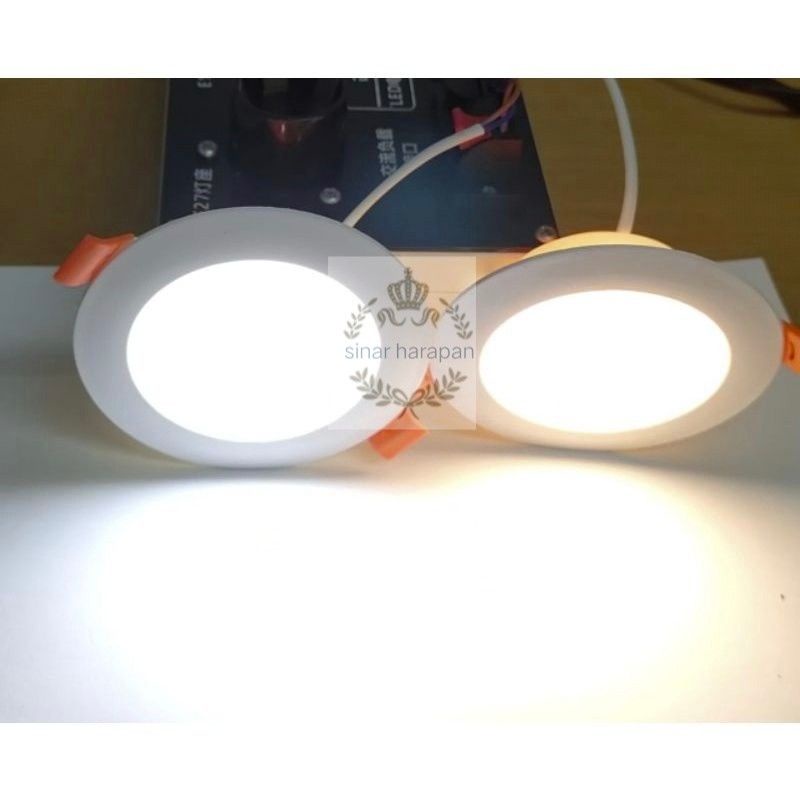 Lampu downlight led murah 5watt 1 warna /cahaya putih /cahaya kuning