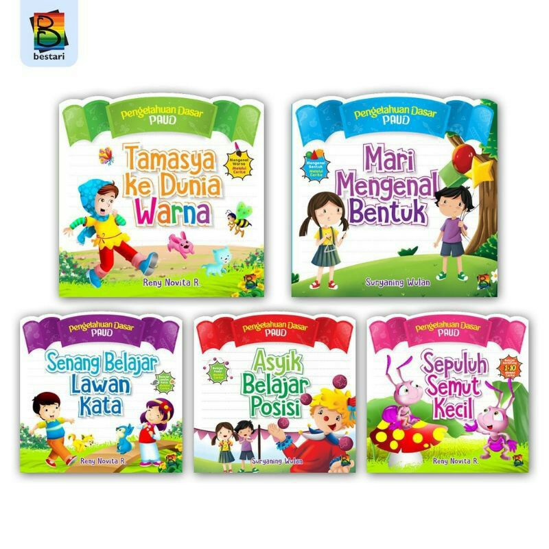 Buku Anak - Cerita Bergambar - Seri Pengetahuan Dasar PAUD