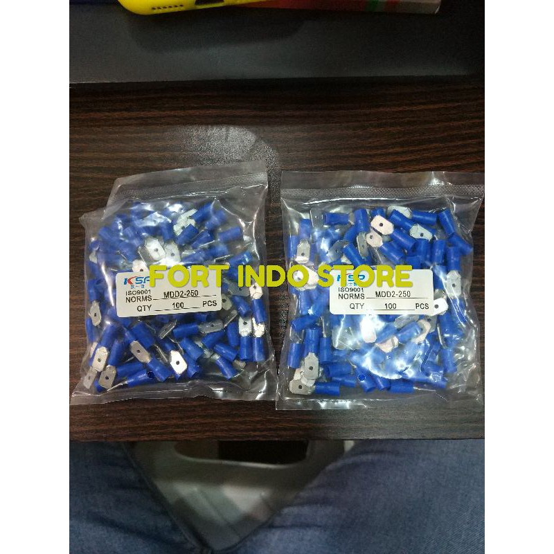 Skun Male Disconnector MDD-2-250 utk kabel 1.5-2.5mm