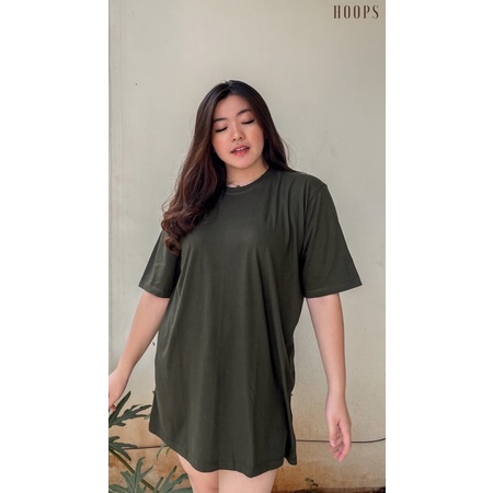 OVERSIZED TEE ARMY (PREMIUM) ( Kaos Bigsize / Kaos Premium / Kaos Basic / Kaos Jumbo )