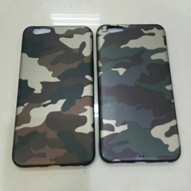 SOFTCASE ARMY OPPO F1S/F3/A71/F7 army