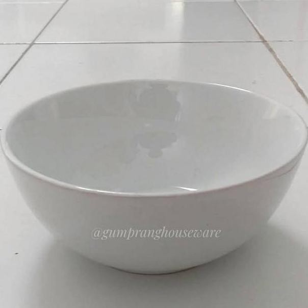 BIG SALE 2022 Mangkok keramik bulat mangkok putih polos BIG SALE 2022 Mangkok keramik bulat mangkok putih polos