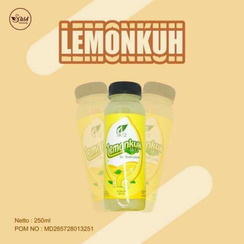 

Lemonkuh SR12 Sari Buah Lemon 500 ml