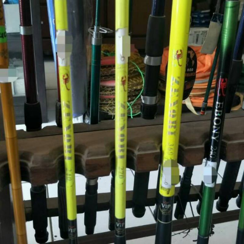 Joran Tegek Giant Flag Tongkat Bendera vip zenobi