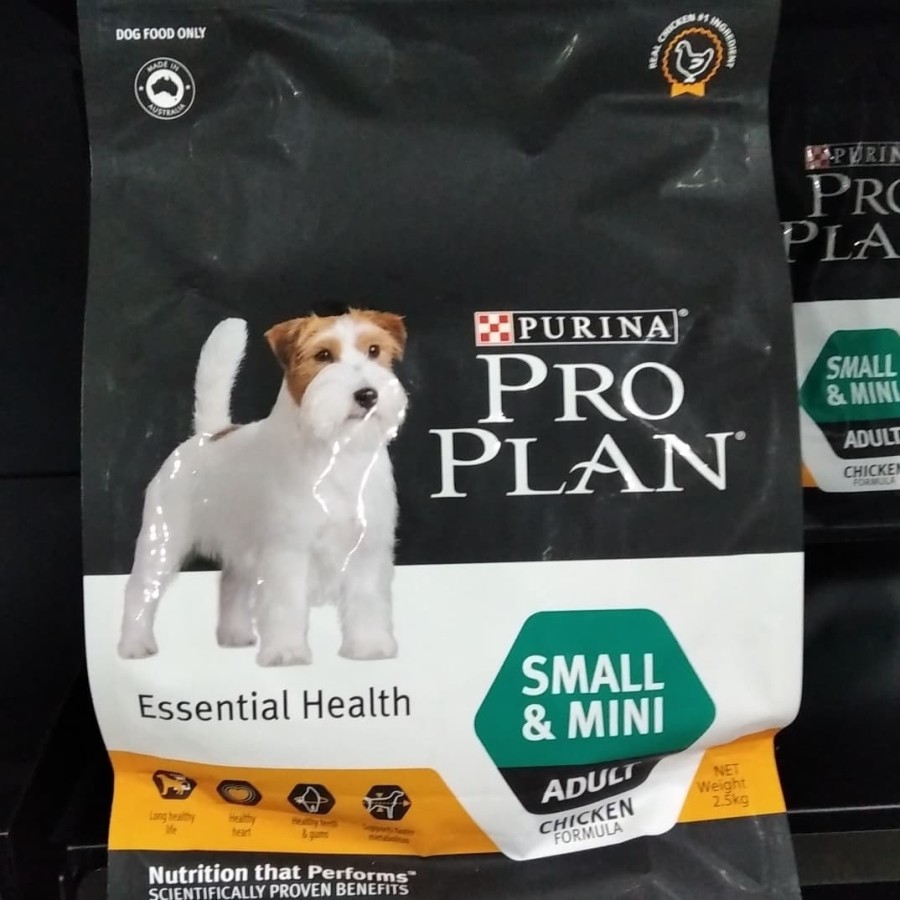 proplan pro plan small mini adult optilife 2,5kg makanan anjing dog