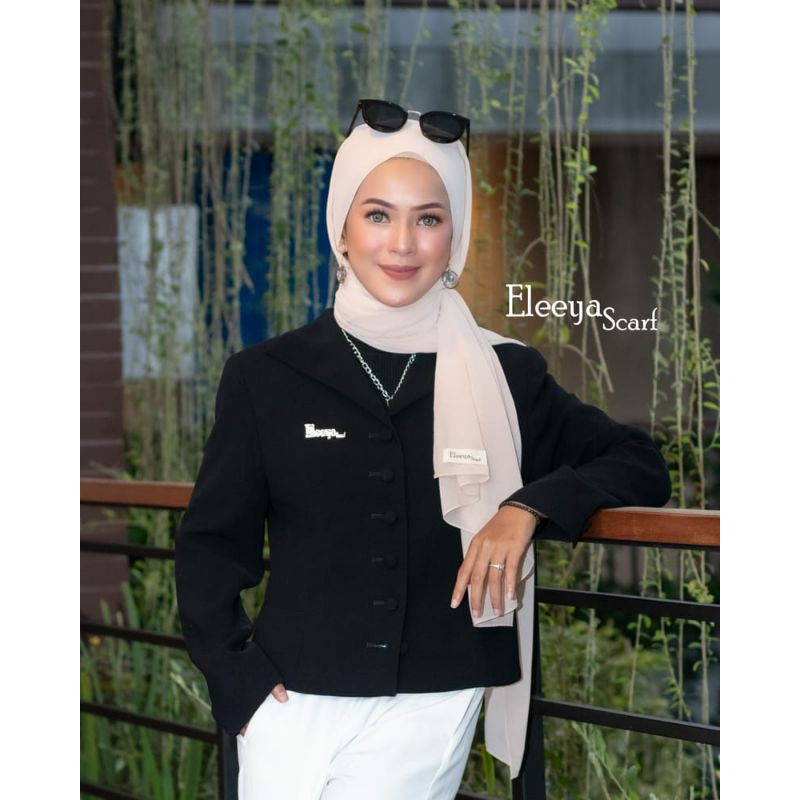 HIJAB PASHMINA POLOS || ELEEYA SCRAF