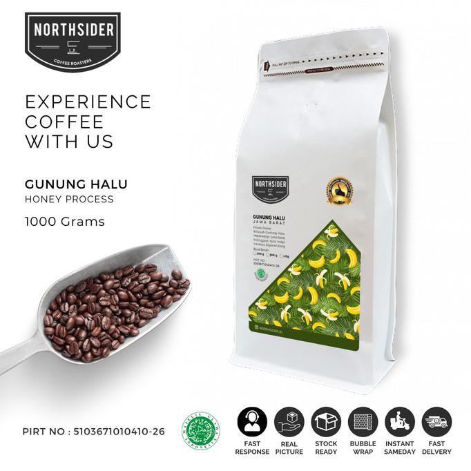 

BIJI KOPI ARABIKA GUNUNG HALU HONEY - 1KG NORTHSIDER COFFEE