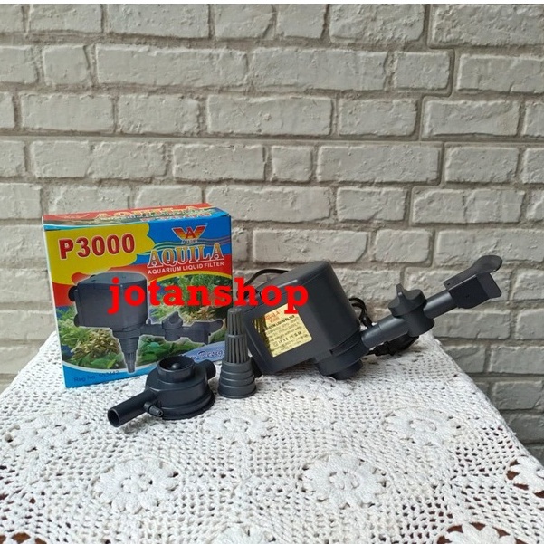 Aquila P3000 P 3000 power head mesin pompa celup aquarium aquascape power heads