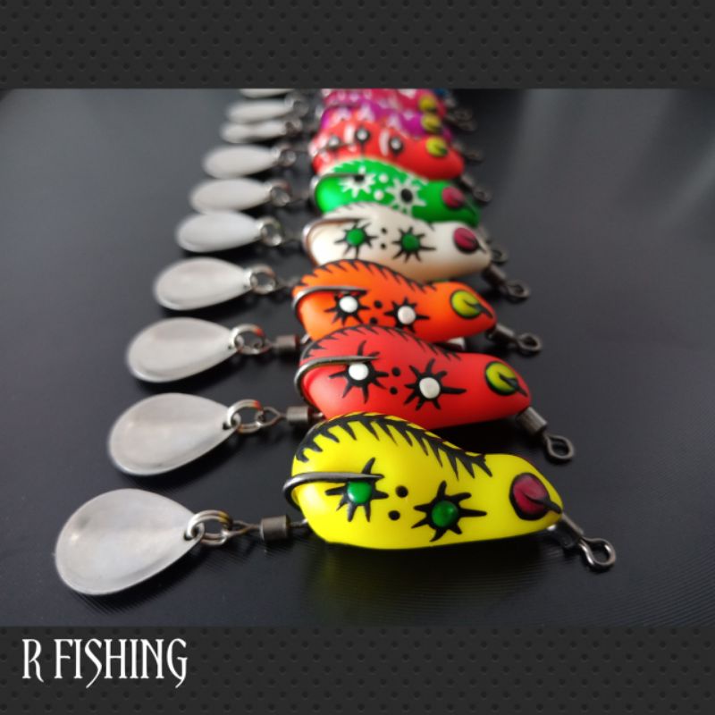 SOFT FROG CURUT 3CM AW LURE | UMPAN CASTING IKAN GABUS DAN TOMAN | UMPAN KARET KATAK MAINAN