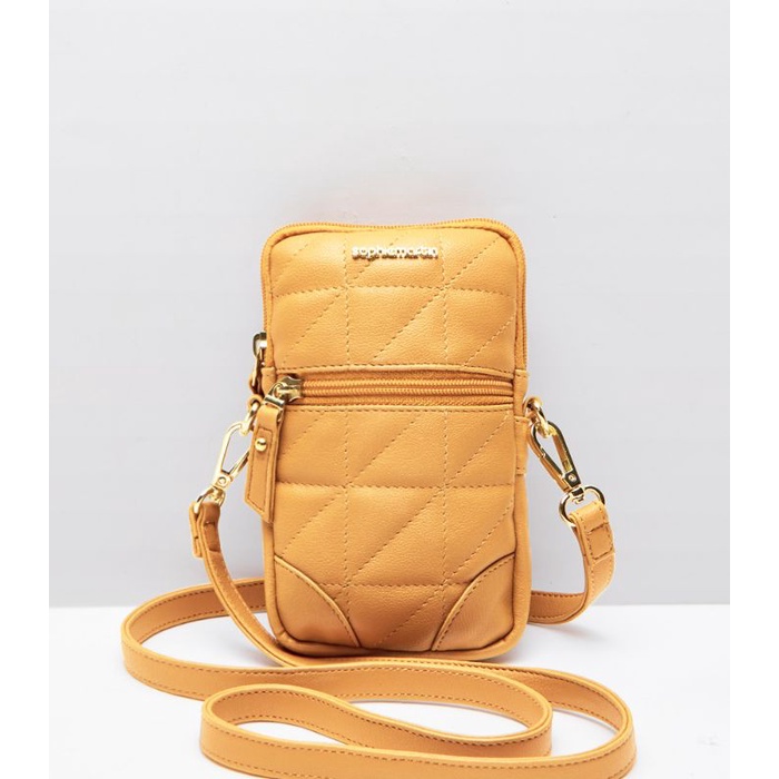 Tas Dompet Hp Wanita Import Gemaya Sling phone Yellow shopie Sophie Martin Paris shopi shopee shope 