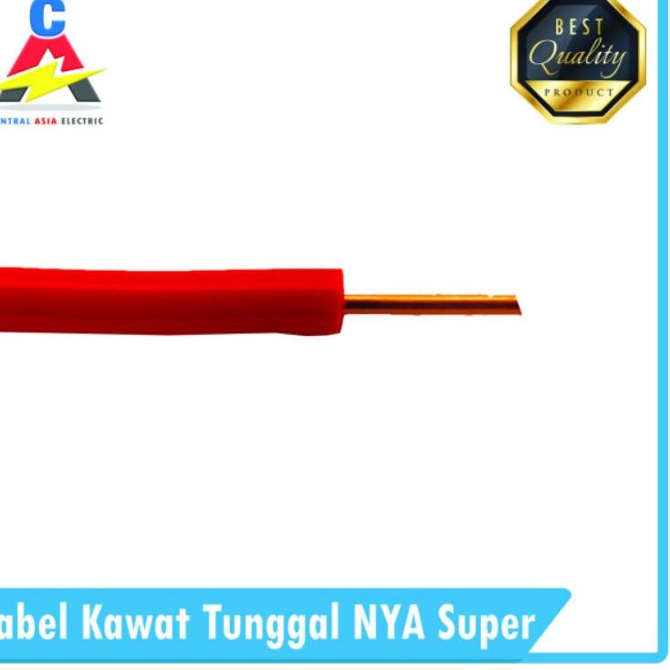 ☋ Kabel Listrik Kawat NYA Super 1 x 1.5 (40 Meter) Kawat Besar ➧