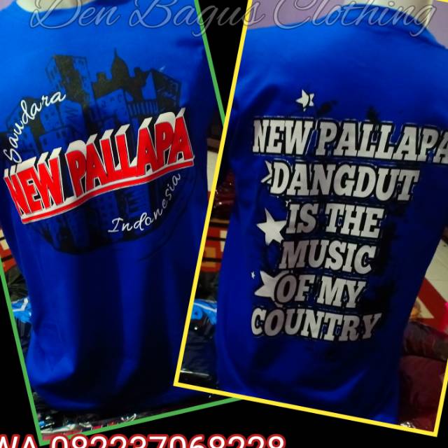 Kaos New PALLAPA BIRU
