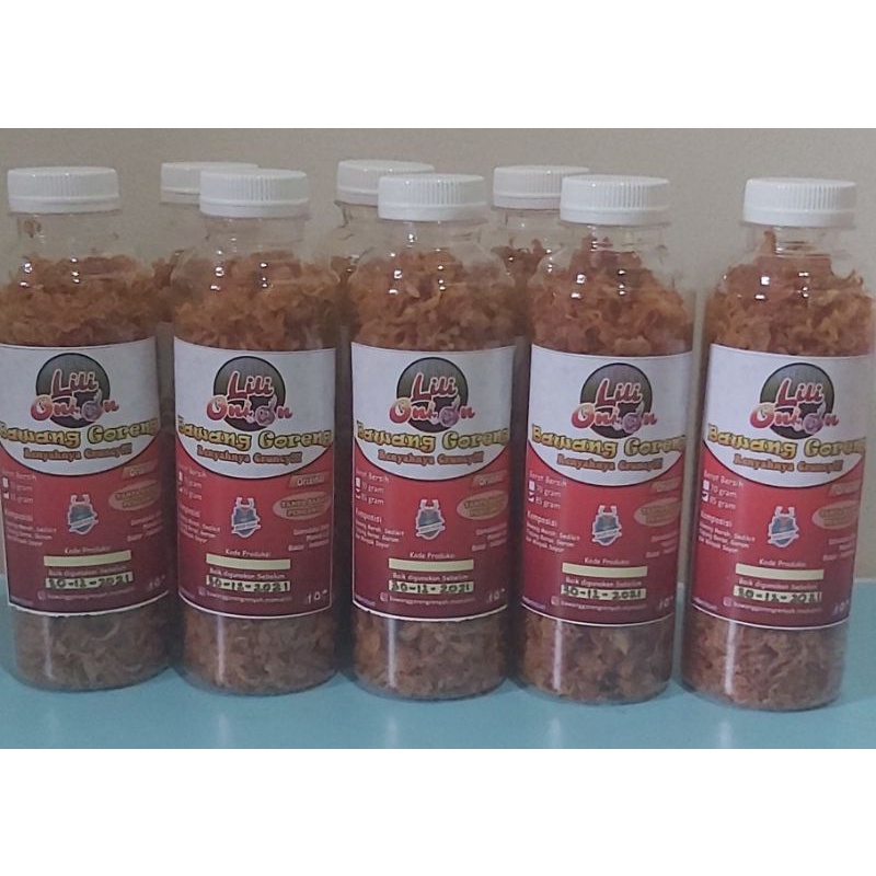 

BAWANG GORENG RENYAH ASLI BREBES ( BOTOL )