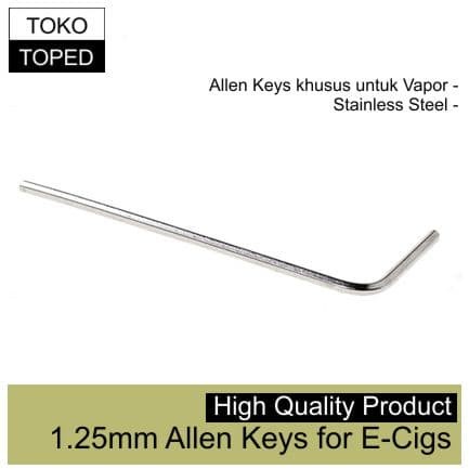 XX Allen Key 1.25mm | kunci L 1,25 RDAx