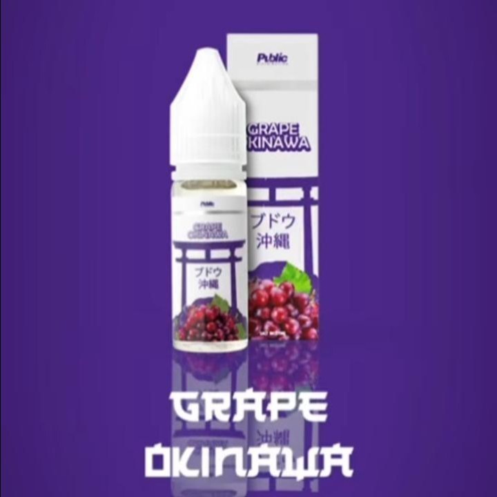 Liquid Vape Salt Grape Salt Nic 15ML 30ML Okinawa Grape Authantic