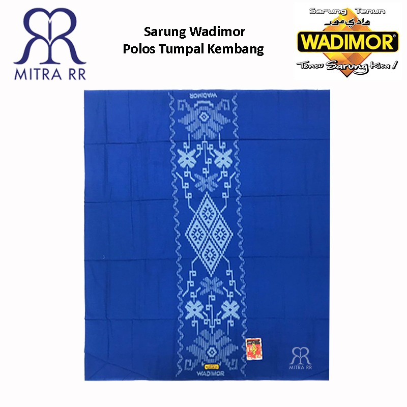 Sarung Wadimor Tumpal Kembang Motif Bali Sarung Tenun Dewasa Satuan Grosir